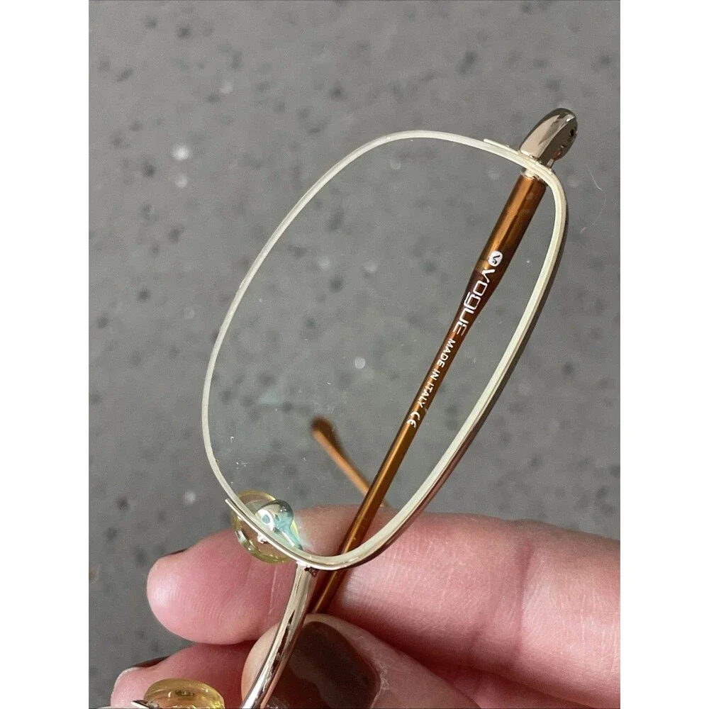 Vogue VO 3270 280 Eyeglasses Frames Only 47-20-135 Half rim gold Italy